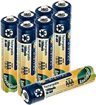 Synergy Digital Cordless Phone Batteries, Compatible with Panasonic KX-TGDA50 Cordless Phone, (Ni-MH, 1.25V, 1000 mAh), Combo-Pack Includes: 8 x AAA Batteries