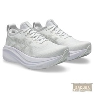 Asics Running Shoes GEL-NIMBUS 27 1012B753 Women's 100 (White/Glacier Gray) DHCK