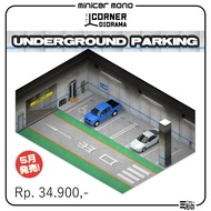 Diorama Sheet Corner Diorama -Underground Parking-