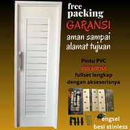 Pintu Kamar Mandi PVC Tebal Full Panel Minimalis Dan Modern