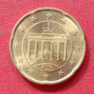 koin Jerman 20 Euro Cent (2nd map) 2007-2020