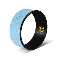 LIYA Yoga Wheel วีลวงล้อโยคะ ยางพาราPU อักษรรูนทองวงใน