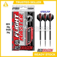 {FREE Flight + Shaft} Red Dragon Dart  Flightmasters Swingfire 1 80% Tungsten Alloy Steeltip Darts
