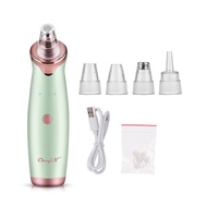 CkeyiN Electric Vacuum Suction Cleaner Face Cleaning Blackhead Remover Facial Cleansing Machine Pore