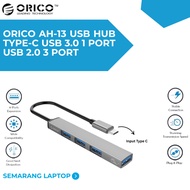 ORICO AH-13 TYPE-C TO USB 3.0 HUB Additional USB Port Laptop Pc Branch