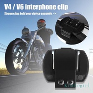 KING for V4-1200 V6-1200 Clip Bracket Mount Bluetooth-compatible  Intercom Headphone Accessories
