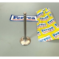 FERREA® MADE IN USA ENGINE VALVE OVER SIZE 1.25mm TURBOCHARGER  MITSUBISHI VR4 4G63  / EVO 1-9 4G63 