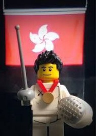 Lego Minifigure Fenc 香港劍神 奧運冠軍