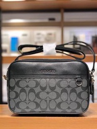 Coach Graham C4149 Print Crossbody Sling Bag Camera Bag 高級感百搭斜挎包
