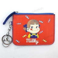 Peko Chan Peko-Chan Milky Milk Girl Ezlink Card Pass Holder Coin Purse Key Ring