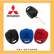 Mitsubishi Silicone Remote Car Key 2 Button / 3 Button Rubber Casing Cover
