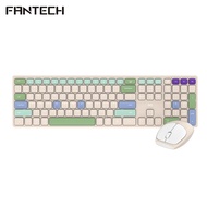 Fantech Pakej Papan Kekunci dan Tetikus Tanpa Wayar Go Pop WK895 dengan Klik Senyap Sokongan Mac & W