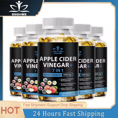 Apple Cider Vinegar Capsules Ketone BHB Suitable for Men and Women Energy Supplements - Non GMO - Gl