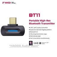 FiiO BT11(Type-C) Bluetooth 5.4 Transmitter for Mobile/Game Player to Wireless Headphones, LDAC/AptX