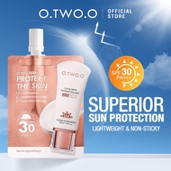 O.TWO.O Trial Pack Sunscreen 2g SPF30+ PA+++ 7.5H Lasting Oil Control Formula UVA/UVB Sun
