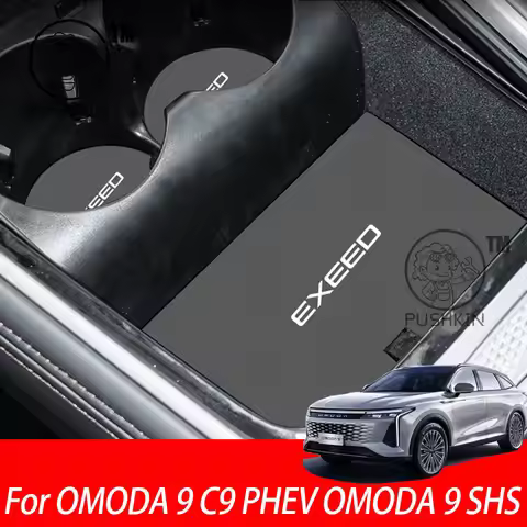 For OMODA 9 C9 PHEV OMODA 9 SHS 2024 Anti-Slip Gate Slot Mat Non-Slip Door Groove Pad Interior Decor