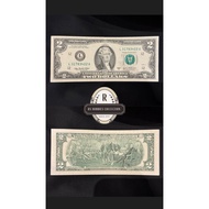 2003 USA 🇺🇸 $2 Semi-Rare Unreleased Dollar Bill : Good Extremely Fine Condition 🔥