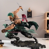 One Piece Figure Three Thousand Worlds Zoro Three Swords Office Desktop Decoration Two-Dimensional A