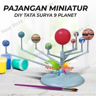 DIY Miniature Planetarium Display Solar System 9 Planets Solar System Planetary