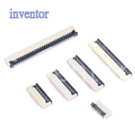 10pcs 0.5mm/1mm  Pitch Under Clamshell Socket FPC FFC Flat Cable Connector 4P 5P 6P 8P 10P 12P 14P 1