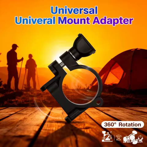 Selfie Stick Mounting Clamp Adapter - Compatible with Insta360 GO Ultra/X5/Ace Pro 2/X4/GO 3S/Ace Pr