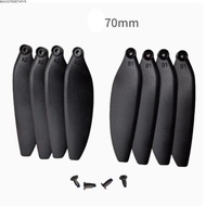 BACKSTREET4FC3 Folding Propeller Blades, 64mm/70mm Universal Remote Control Drone Parts, Black Plast