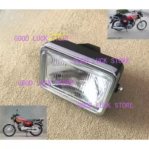 12V 35W Motorcycle Headlight Headlamp Head Light For HONDA Lifan ZJ125 ZJ150 CG125 CG150 CG200 125cc