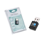 ตัวรับ WIFI สำหรับคอมพิวเตอร์ โน้ตบุ๊ค แล็ปท็อป ตัวรับสัญญาณไวไฟ Mini USB WiFi Adapter Wi-Fi 300Mbps ตัวรับสัญญาณไวร์เลส อินเตอร์เน็ต USB 2.0