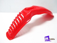 #บังโคลนหน้า พลาสติกสีแดง  For YAMAHA DT125 DT175 // Front Fender "Red" 1 Pc