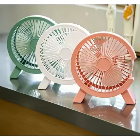 Mini USB Rechargeable Table Fan Portable USB Small Fan Fan For Student Dormitory Computer Summer Gad