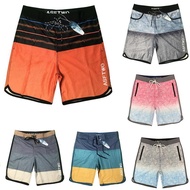 Ready stock camouflage Men's Hurley elastic force Shorts Pants Surfing Five Point Beach sport Quick Dry Casual pants Brazilian
