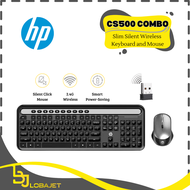 HP CS500 Combo - Slim Silent Wireless Keyboard and Mouse - Set Keyboard dan Mouse Wireless dari HP