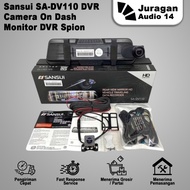 Sansui DVR rearview mirror SA-DV110 Gen2 Dashcam 2K 3-Channel Camera Cabin Rear Front Recorder Car