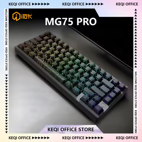 IROK MG75 PRO Mechanical Keyboard Magnetic Switch Aluminum RGB Hot Swap RT0.005 Quick Dismantling St