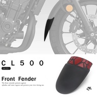 New Motorcycle Accessories Front Extender Fender Plastic Black For Honda CL500 CL 500 cl500 2023 202