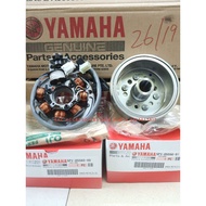 magnet dan coil magnet rxz catalyzer 100% original yamaha japan