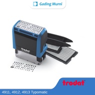 TRODAT PRINTY TYPO 4911, 4912 and 4913 Stamps
