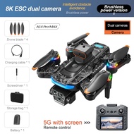 New A14 PRO MAX 5G Professional Foldable Quadcopter kapal terbang Drone skrin besar 4.5 inci drone w