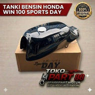 HONDA TANKOriginal WIN 100 BLACK GLOSSY FULL PRESS SPORT BRAND IMPORTED WIN100 TANKDAY STORE PART 88