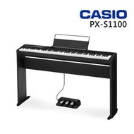 小叮噹的店 - CASIO PX-S1100 88鍵 便攜式 電鋼琴 琴架 三音踏 原廠公司貨
