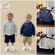 12mos-7Y JLCLICKCART Boy and Girl Jacket combination fleece-terry-cotton fabric