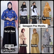 Civil Servant Gamis, Civil Servant Uniform, Civil Servant Uniform Professional GamisWanita Original 