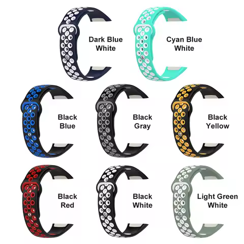 Watch Straps Accessories Soft Watchband Replacement for HUAWEI HONOR Band 6 Sport TPU Bracelet Wrist