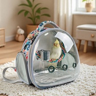 Parrot Outing Bag Birdcage Takeaway Backpack Bunny Outing Portable Bird Bag Bunny Outing Carrying Ba