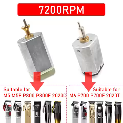 7200 RPM Hair Clipper Motor Engine Professional Repair Replacement Tool Apply to M5(f) P800(f) 2020C