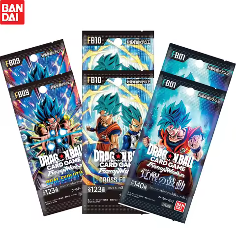 BANDAI Dragon Ball Super Card Game Fusion World FB09 Booster 3Packs Japanese Collection card