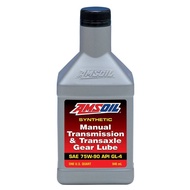 AMSOIL 100% Synthetic SAE 75W-90 / 75w90 MANUAL TRANSMISSION & TRANSAXLE GEAR LUBE / Gear Oil – API 