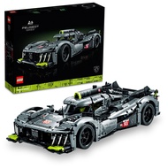 Technic Peugeot 9X8 24H Le Mans Hybrid Hypercar 42156 Collectible Race Car Building Kit for Adults a