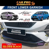 Perodua Alza 2019 - 2025 Sarung Depan Front Lower Grille Grill Honeycomb Mesh Exterior With Paint Ca