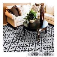 復古花磚壁貼 O款 歐風自黏壁紙 瓷磚牆貼 磁磚貼紙 踢腳線 防水